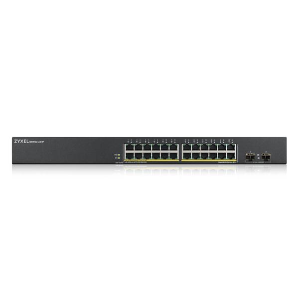 NZY1900-24 V2  24-port GbE Smart Managed PoE Switch mit GbE Uplink